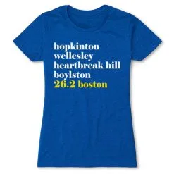 Women's Everyday Runners Tee - Run Mantra - Boston