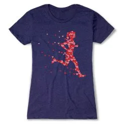 Women's Everyday Runners Tee - Heartfelt Runner Girl -goneforarun Sales 2023 tr 35341 STORMINDIGO