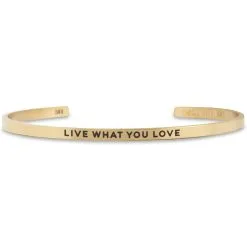 InspireME Cuff Bracelet - Live What You Love