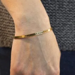 InspireME Cuff Bracelet - Twenty Six Point Two -goneforarun Sales 2023 tr 35412 GOLD 6
