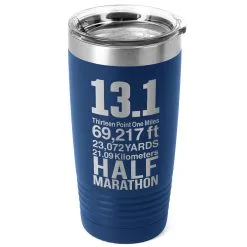 Running 20 Oz. Double Insulated Tumbler - 13.1 Math Miles -goneforarun Sales 2023 tr 36035 ROYAL MAIN