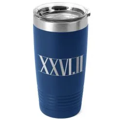 Running 20 Oz. Double Insulated Tumbler - 26.2 Roman Numerals -goneforarun Sales 2023 tr 36039 ROYAL MAIN