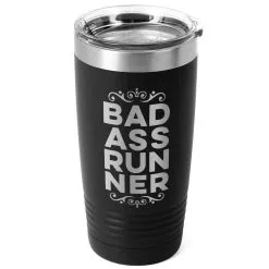 Running 20 Oz. Double Insulated Tumbler - Bad Ass Runner 20 Running 20 Oz. Double Insulated Tumbler - Bad Ass Runner -goneforarun Sales 2023 tr 36044 BLACK MAIN