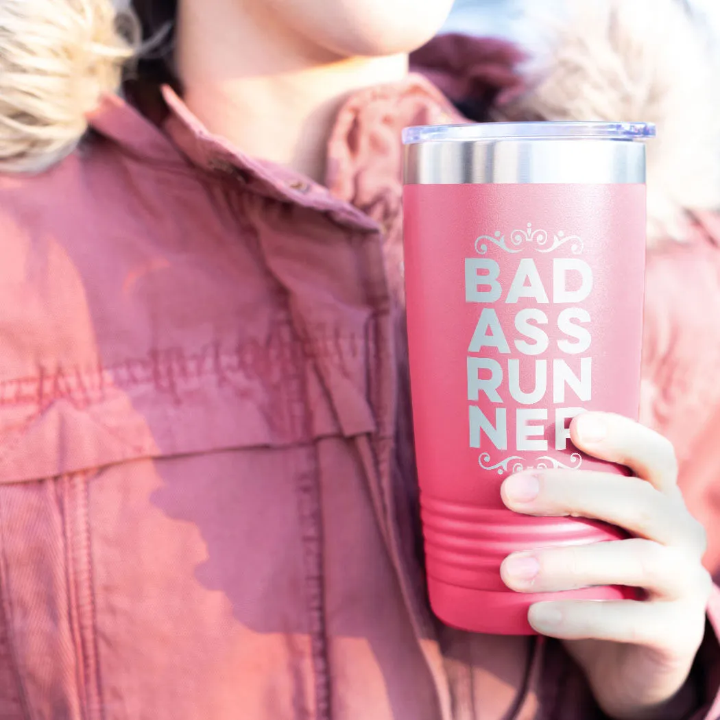 Running 20 Oz. Double Insulated Tumbler - Bad Ass Runner 5 Running 20 Oz. Double Insulated Tumbler - Bad Ass Runner - Image 3