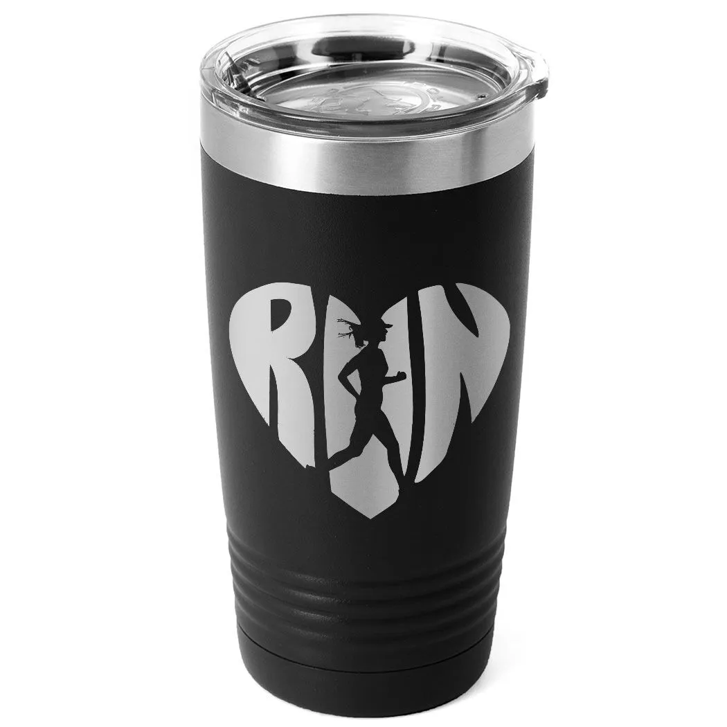 Running 20 Oz. Double Insulated Tumbler - Love The Run 3 Running 20 Oz. Double Insulated Tumbler - Love The Run