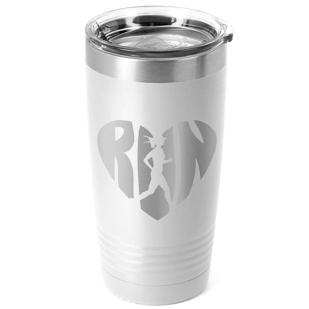 Running 20 Oz. Double Insulated Tumbler - Love The Run 13 Running 20 Oz. Double Insulated Tumbler - Love The Run - Image 11