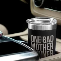 Running 20 Oz. Double Insulated Tumbler - One Bad Mother Runner -goneforarun Sales 2023 tr 36063 BLACK CAR
