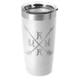 Running 20 Oz. Double Insulated Tumbler - RUNR Crossed Arrows