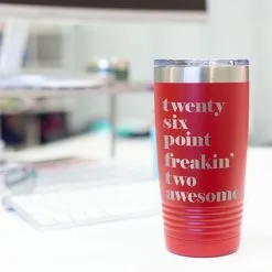 Running 20 Oz. Double Insulated Tumbler - Run Mantra Awesome 19 Running 20 Oz. Double Insulated Tumbler - Run Mantra Awesome -goneforarun Sales 2023 tr 36073 RED DESK