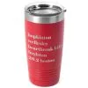 Running 20 Oz. Double Insulated Tumbler - Run Mantra Boston -goneforarun Sales 2023 tr 36074 RED MAIN