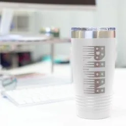 Running 20 Oz. Double Insulated Tumbler - Run Patriotic -goneforarun Sales 2023 tr 36075 WHITE DESK