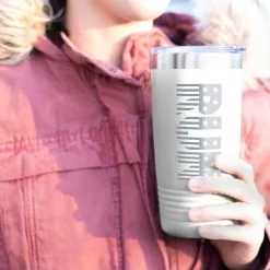 Running 20 Oz. Double Insulated Tumbler - Run Patriotic -goneforarun Sales 2023 tr 36075 WHITE MODEL