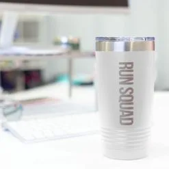 Running 20 Oz. Double Insulated Tumbler - Run Squad -goneforarun Sales 2023 tr 36076 WHITE DESK
