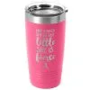 Running 20 Oz. Double Insulated Tumbler - She Is Fierce -goneforarun Sales 2023 tr 36082 PINK MAIN