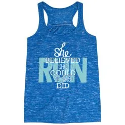 Flowy Racerback Tank Top - She Believed She Could So She Did 20 Flowy Racerback Tank Top - She Believed She Could So She Did -goneforarun Sales 2023 tr 36130 BLUE MAIN