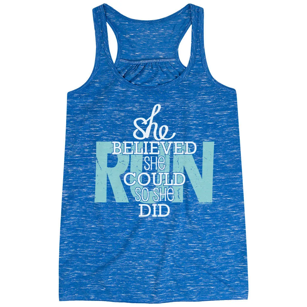 Flowy Racerback Tank Top - She Believed She Could So She Did 10 Flowy Racerback Tank Top - She Believed She Could So She Did - Image 8