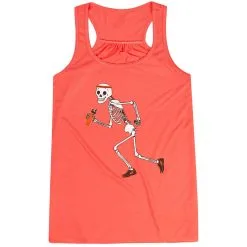 Flowy Racerback Tank Top - Never Stop Running -goneforarun Sales 2023 tr 36142 CORAL MAIN