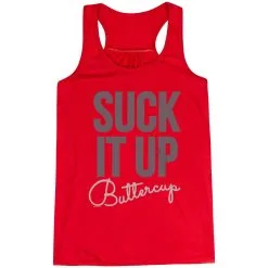 Flowy Racerback Tank Top - Suck It Up Buttercup 24 Flowy Racerback Tank Top - Suck It Up Buttercup -goneforarun Sales 2023 tr 36151 RED MAIN