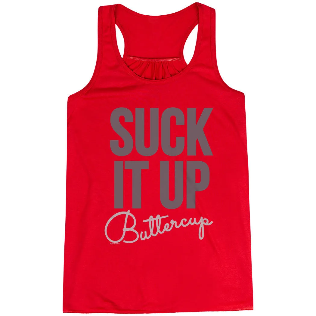 Flowy Racerback Tank Top - Suck It Up Buttercup 13 Flowy Racerback Tank Top - Suck It Up Buttercup - Image 11