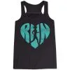Flowy Racerback Tank Top - Love The Run -goneforarun Sales 2023 tr 36173 BLACK MAIN