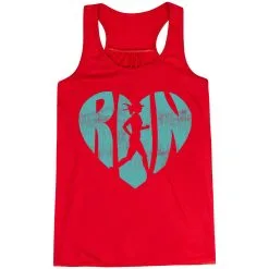Flowy Racerback Tank Top - Love The Run -goneforarun Sales 2023 tr 36173 RED MAIN