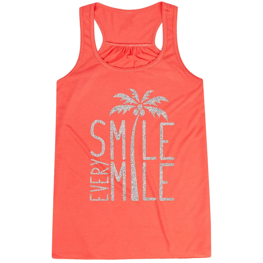 Flowy Racerback Tank Top - Smile Every Mile 9 Flowy Racerback Tank Top - Smile Every Mile - Image 7
