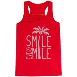 Flowy Racerback Tank Top - Smile Every Mile 21 Flowy Racerback Tank Top - Smile Every Mile -goneforarun Sales 2023 tr 36185 RED MAIN