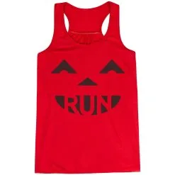 Flowy Racerback Tank Top - Pumpkin Run -goneforarun Sales 2023 tr 36193 RED MAIN