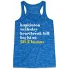 Flowy Racerback Tank Top - Run Mantra - Boston -goneforarun Sales 2023 tr 36219 BLUE MAIN