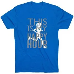 Running Short Sleeve T-Shirt - This Is My Happy Hour 23 Running Short Sleeve T-Shirt - This Is My Happy Hour -goneforarun Sales 2023 tr 36262 ROYAL FLAT