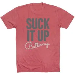Running Short Sleeve T-Shirt - Suck It Up Buttercup -goneforarun Sales 2023 tr 36268 MAUVE FLAT