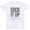 Running Short Sleeve T-Shirt - Suck It Up Buttercup -goneforarun Sales 2023 tr 36268 WHITE FLAT