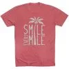 Running Short Sleeve T-Shirt - Smile Every Mile -goneforarun Sales 2023 tr 36290 MAUVE FLAT