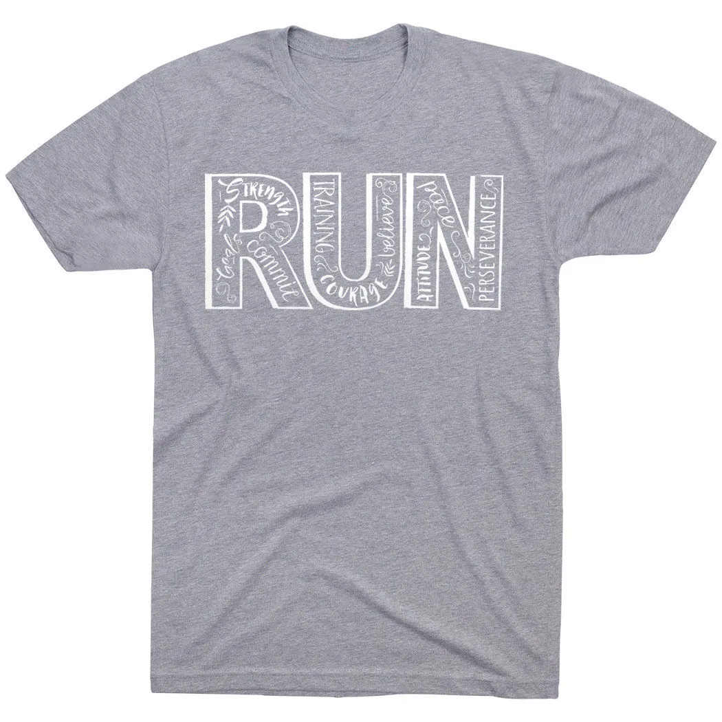 Running Short Sleeve T-Shirt - Run With Inspiration 9 Running Short Sleeve T-Shirt - Run With Inspiration - Image 7