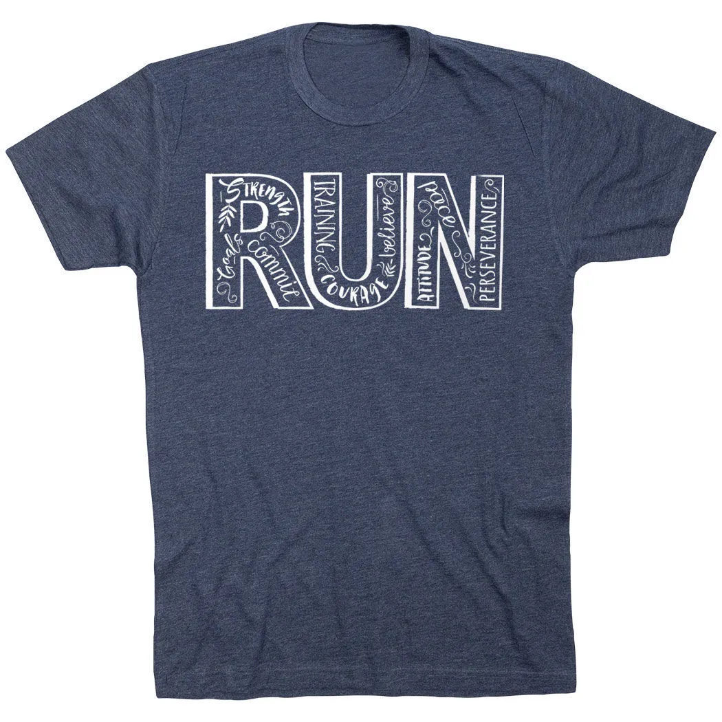 Running Short Sleeve T-Shirt - Run With Inspiration 12 Running Short Sleeve T-Shirt - Run With Inspiration - Image 10