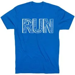 Running Short Sleeve T-Shirt - Run With Inspiration 27 Running Short Sleeve T-Shirt - Run With Inspiration -goneforarun Sales 2023 tr 36291 ROYAL FLAT
