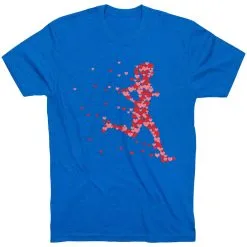 Running Short Sleeve T-Shirt - Heartfelt Runner Girl 24 Running Short Sleeve T-Shirt - Heartfelt Runner Girl -goneforarun Sales 2023 tr 36300 ROYAL FLAT