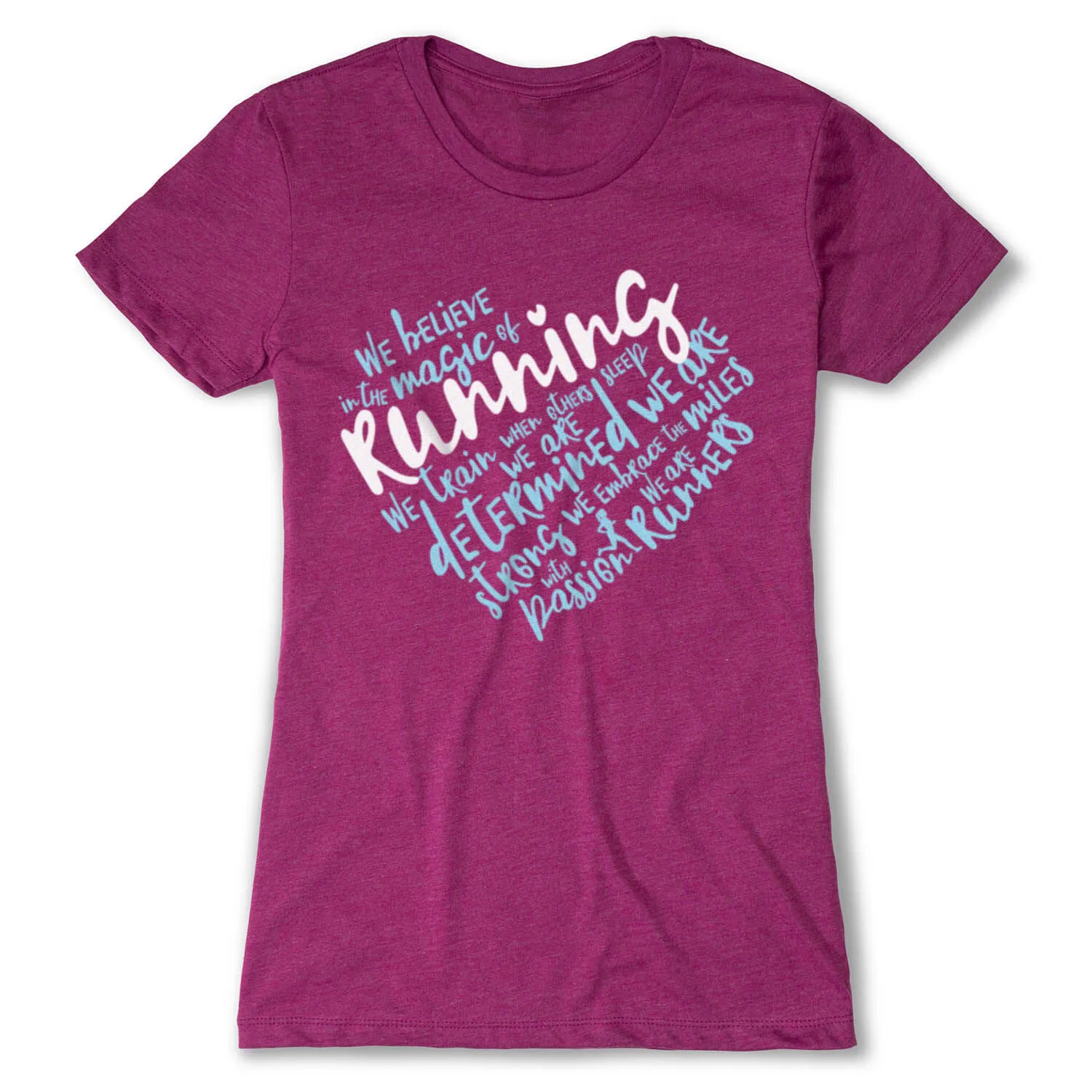 Women's Everyday Runners Tee - Live Love Run Heart 9 Women's Everyday Runners Tee - Live Love Run Heart - Image 7
