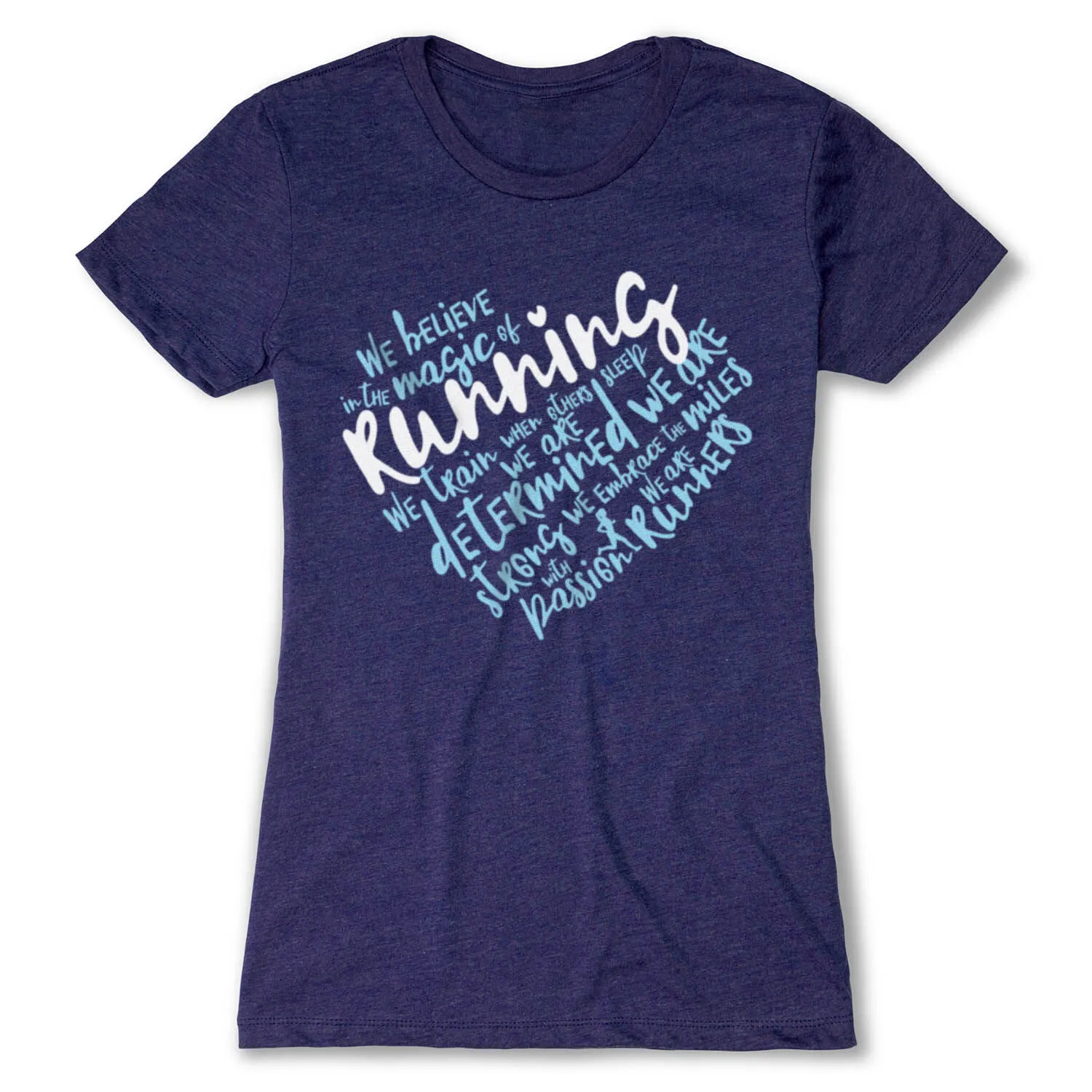 Women's Everyday Runners Tee - Live Love Run Heart 3 Women's Everyday Runners Tee - Live Love Run Heart