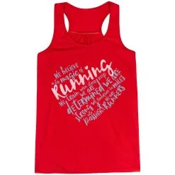 Flowy Racerback Tank Top - Live Love Run Heart 23 Flowy Racerback Tank Top - Live Love Run Heart -goneforarun Sales 2023 tr 36694 RED MAIN