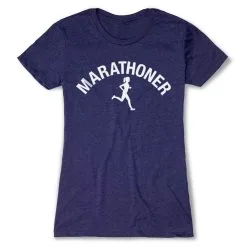Women's Everyday Runners Tee - Marathoner Girl -goneforarun Sales 2023 tr 36793 STORMINDIGO
