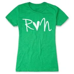 Women's Everyday Runners Tee - Run Heart 18 Women's Everyday Runners Tee - Run Heart -goneforarun Sales 2023 tr 36800 GREEN