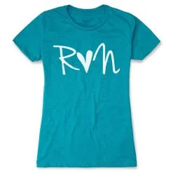 Women's Everyday Runners Tee - Run Heart 23 Women's Everyday Runners Tee - Run Heart -goneforarun Sales 2023 tr 36800 TEAL