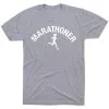 Running Short Sleeve T-Shirt - Marathoner Girl 2 Running Short Sleeve T-Shirt - Marathoner Girl -goneforarun Sales 2023 tr 36824 GRAY FLAT
