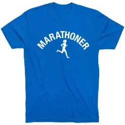 Running Short Sleeve T-Shirt - Marathoner Girl -goneforarun Sales 2023 tr 36824 ROYAL FLAT