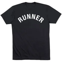 Running Short Sleeve T-Shirt - Runner Arc 20 Running Short Sleeve T-Shirt - Runner Arc -goneforarun Sales 2023 tr 36833 BLACK FLAT
