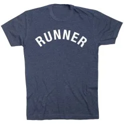 Running Short Sleeve T-Shirt - Runner Arc 25 Running Short Sleeve T-Shirt - Runner Arc -goneforarun Sales 2023 tr 36833 NAVY FLAT