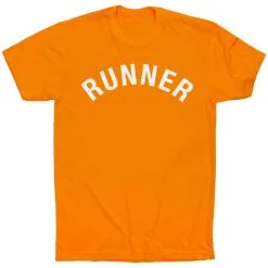 Running Short Sleeve T-Shirt - Runner Arc 26 Running Short Sleeve T-Shirt - Runner Arc -goneforarun Sales 2023 tr 36833 ORANGE FLAT
