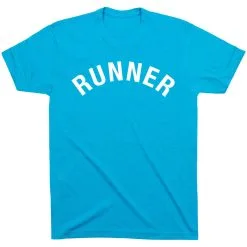 Running Short Sleeve T-Shirt - Runner Arc 29 Running Short Sleeve T-Shirt - Runner Arc -goneforarun Sales 2023 tr 36833 TURQUOISE FLAT