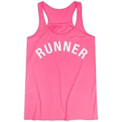 Flowy Racerback Tank Top - Runner Arc -goneforarun Sales 2023 tr 36987 PINK MAIN